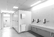 Distributeur de papier essuie-mains auto-découpant Katrin XL Blanc