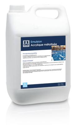 DISTRI LIMP Émulsion Acrylique métallisée (cire) Carton 2 X 5 Litres