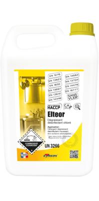 Dégraissant désinfectant alcalin chloré Eyrein ELTEOR Bidon de 5 litres