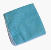Lavette Microfibre qualit standard BLEU 38 x 38 cm 230 g/m Saches 5 PC
