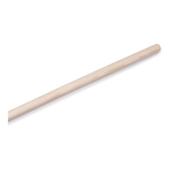 Manche bois 2,8cm sans filetage long 140 cm - pour balai cantonnier