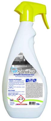 Nettoyant inox désinfectant ELIGERM NID 750 ml