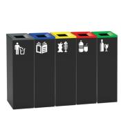 Poubelle Tri Sélectif BOB COLOR 60 litres - COUVERCLE JAUNE uniquement