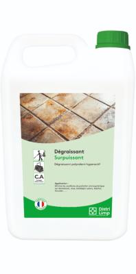 DISTRI LIMP Dégraissant Surpuissant - Carton 2 x 5 Litres