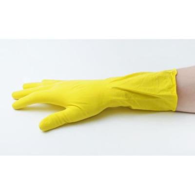 GANTS Ménage Latex Jaune Taille XL X 12 PC