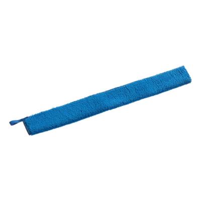 Housse microfibre fils ras bleu pour flexible de depoussierage