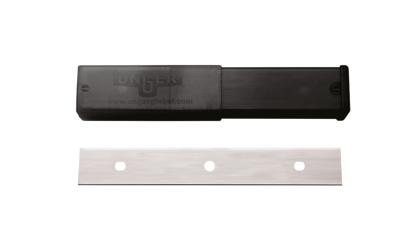 Lames INOX de grattoir vitres 10 cm (étui de 25)