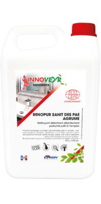 Nettoyant Détartrant Désinfectant InnoVeyr RENOPUR DES ECOCERT Bidon de 5 litres