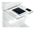 Tablette porte-objets blanc Emotion