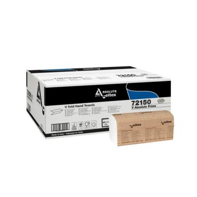 Essuie Mains Plié V blanc 2 plis Ecolabel Celtex x20 paquets de 250 feuilles