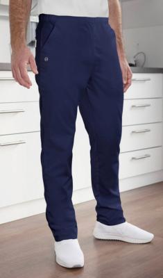 PANTALON unisexe polycoton Taille M Bleu Marine