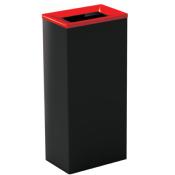 Poubelle Tri Sélectif BOB COLOR 60 litres - COUVERCLE ROUGE uniquement