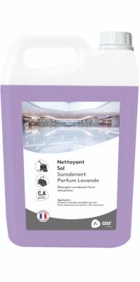 ASR Nettoyant Sol Surodorant Lavande - Carton 2 x 5 Litres