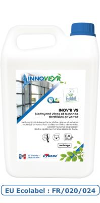 Nettoyant Vitres et Surfaces InnoVeyr INOV'R VS ECOLABEL Bidon de 5 litres