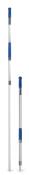 Manche Telescopique Ergoswing avec poign�e rotative 106-184 cm et insert Bleu
