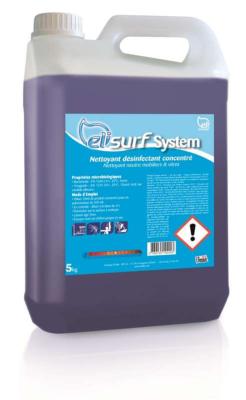 ELISURF SYSTEM 2x5L Nettoyant désinfectant concentré