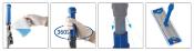 Manche réservoir ERGODROP 500 ml SANS support frange