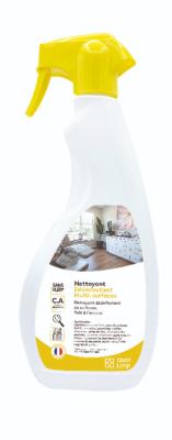 DISTRI LIMP Nettoyant Désinfectant Multi-Surfaces - Carton 6 x 750 ml