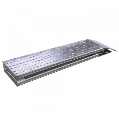 Rampe de chargement pliante en aluminium avec 2 poignées