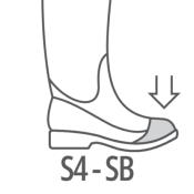 Botte de sécurité Alimentaire KEMIS S4 SRC blanche - Pointure 43