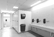 Distributeur de papier essuie-mains auto-découpant Katrin XL Noir