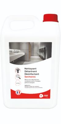 ASR Nettoyant Détartrant Désinfectant Sanitaires Bouquet - Carton 2 x 5 Litres