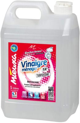 Vinaigre blanc 14° - bidon de 5 litres