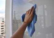 Lavette Vitres Bleu 38 x 38 cm 320 g/m Saches 5 PC