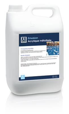DISTRI LIMP Émulsion Acrylique métallisée (cire) Carton 2 X 5 Litres