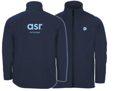 SOFTSHELL ANTARTIDA Taille M avec manches bleu marine