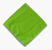 Lavette Microfibre qualit standard VERT 38 x 38 cm 230 g/m Saches 5 PC