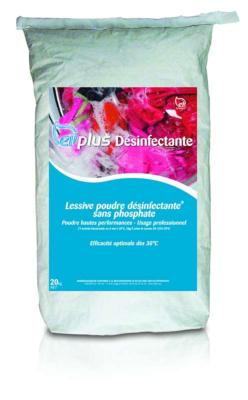 Lessive poudre pour linge Désinfectante (toutes températures) Sac 10 kg