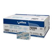 Essuie Mains Pli Z blanc 2 plis Ecolabel Celtex x25 paquets de 150 feuilles