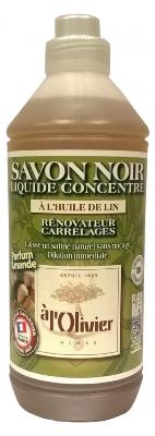 Savon Noir Liquide AMANDE - bouteille de 1 litre