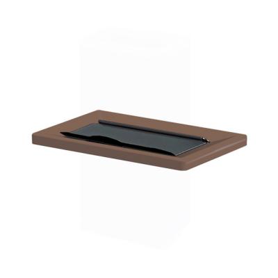 Poubelle Tri Sélectif BOB COLOR 60 litres - COUVERCLE MARRON uniquement