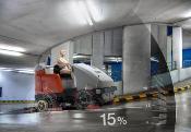 Combi Autolaveuse Balayeuse HAKO B400 RM AUTOPORTEE 123cm Pack