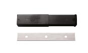 Lames INOX de grattoir vitres 10 cm (tui de 25)