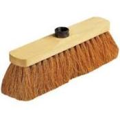 Balai coco 29 cm - support synthtique - sans manche